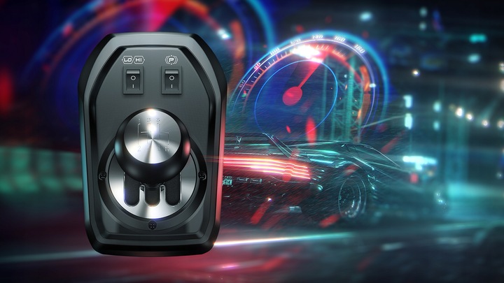 FLASHFIRE IMOLA Kierownica 900° XBOX/PC/PS4/PS5 z LED + 3 pedały, 6 biegów