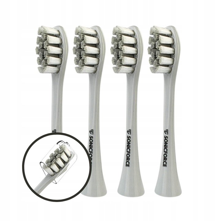 Główki do OClean X Pro Elite Końcówki P1C9 X10 Flow Szare zamienniki