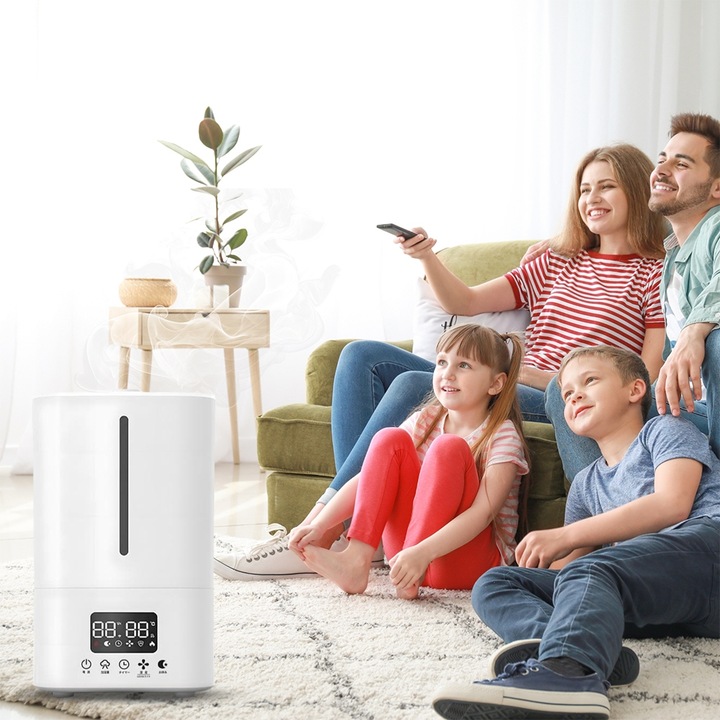 Nawilżacz Powietrza Ultradźwiękowy Smart 25 W - 5l Z PILOTEM