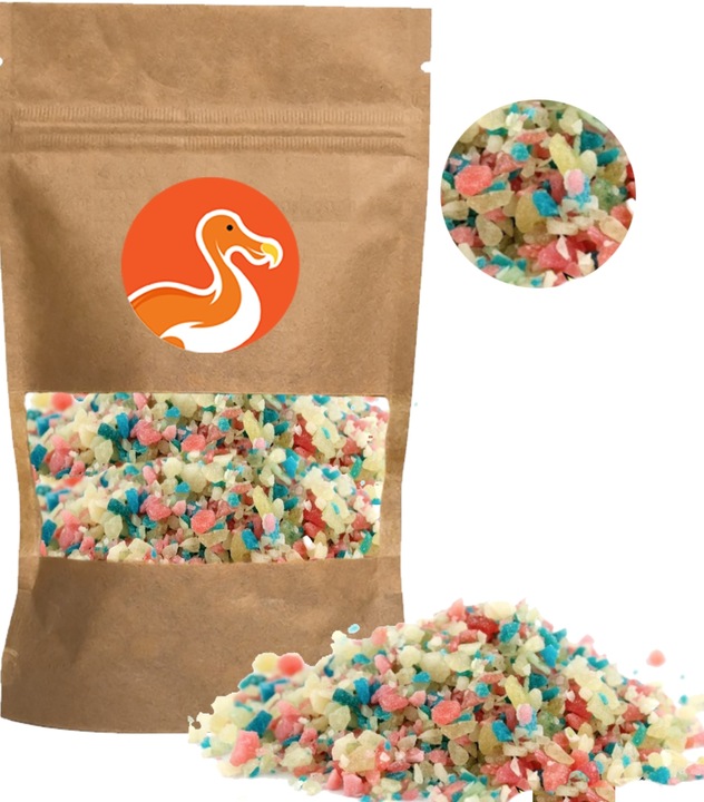 CUKIER STRZELAJĄCY POSYPKA STRZELAJĄCA MUSUJĄCA KOLOROWA MIX 50g