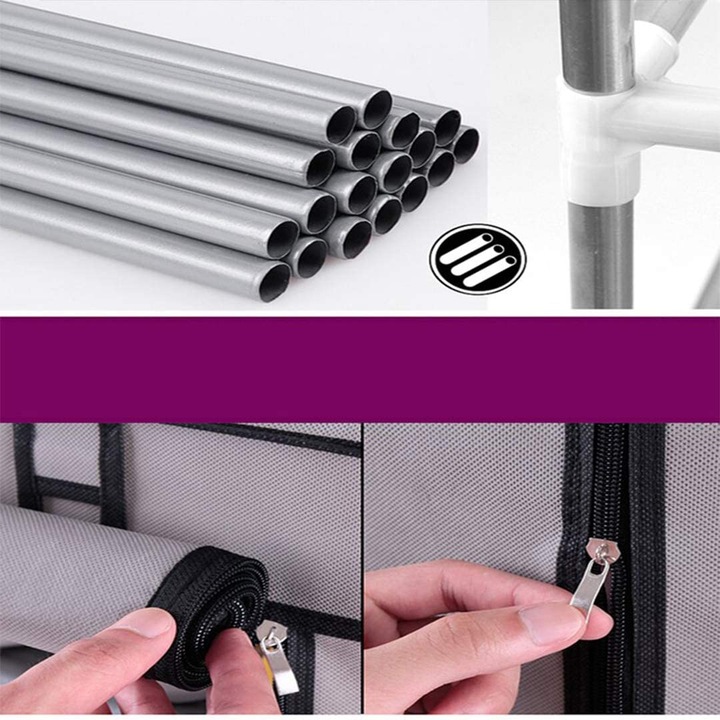 SZAFKA NA BUTY materiałowa obuwie półka REGAŁ XL