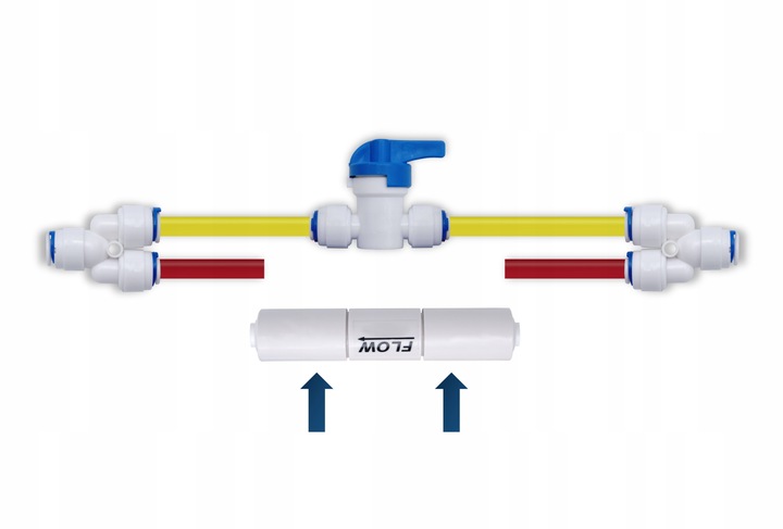 FR-FLUSH ZESTAW DO płukania przepłukiwania membrany osmotycznej RO z