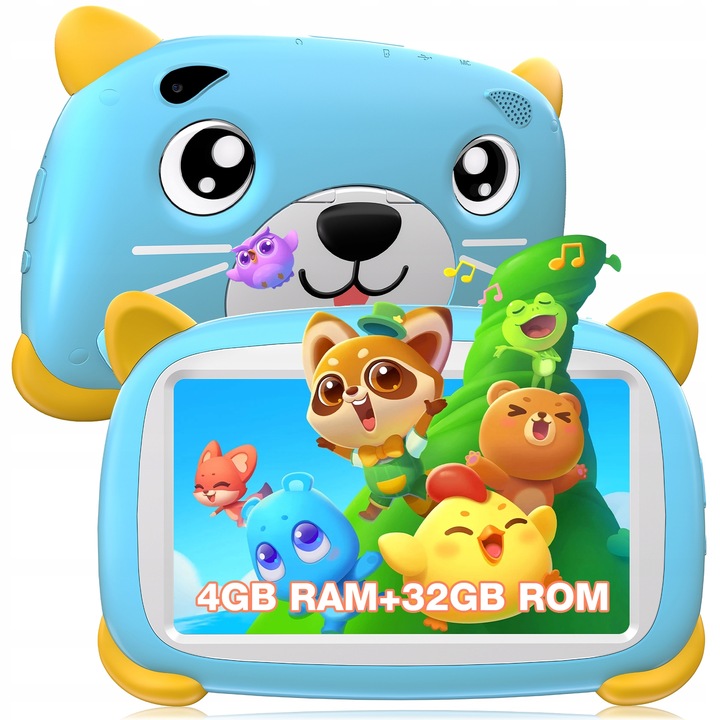 DOOGEE U7 Tablet DLA DZIECI 7” IPS 4GB/32GB 1TB 3400mAh ANDROID 10 2MP WIFI