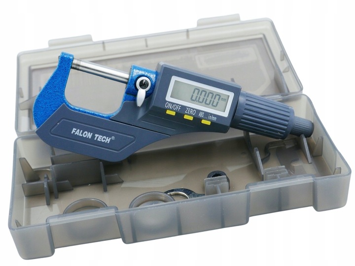 MIKROMETR ELEKTRONICZNY CYFROWY 0-25 mm / 0.001 mm