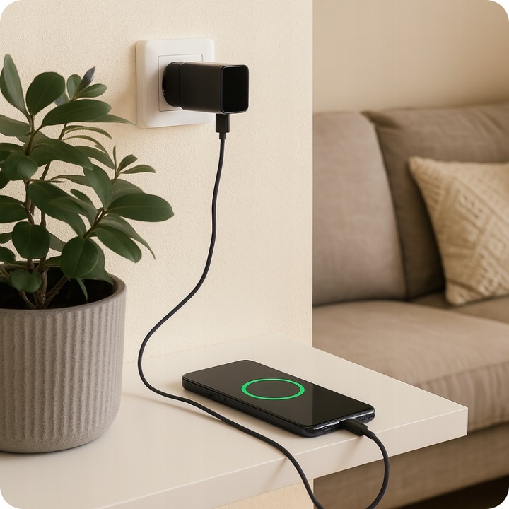 MINI KAMERA WIFI SZPIEGOWSKA UKRYTA W GNIAZDKU ANDROID ZDALNY PODGLĄD