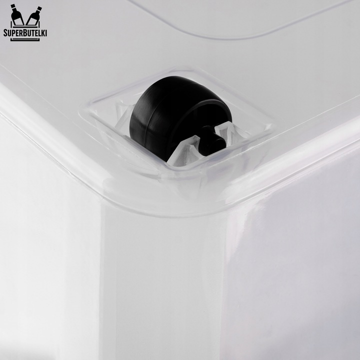 DUŻY POJEMNIK Z KÓŁKAMI 80L PLASTIKOWY ORGANIZER SZUFLADY SZAFY NA