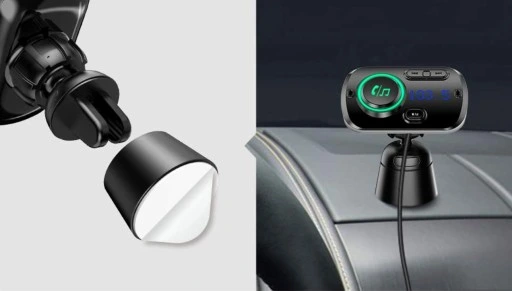 TRANSMITER BLUETOOTH FM SAMOCHODOWY SZYBKA ŁADOWARKA 2x USB AUX