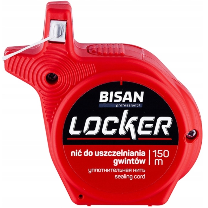 NIĆ NITKA DO GWINTÓW USZCZELNIAJĄCA ZAMIAST PAKUŁ TEFLONU LOCKER 150 mb