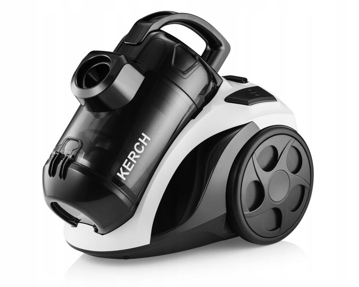 ODKURZACZ CYKLONOWY BEZWORKOWY KERCH XTREME 3999W 2L +TURBOSZCZOTKA