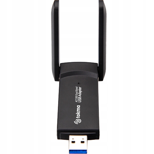 AC1300 ADAPTER KARTA SIECIOWA WiFi Wi-Fi NA USB Z ANTENAMI 1300Mbps 5GHz