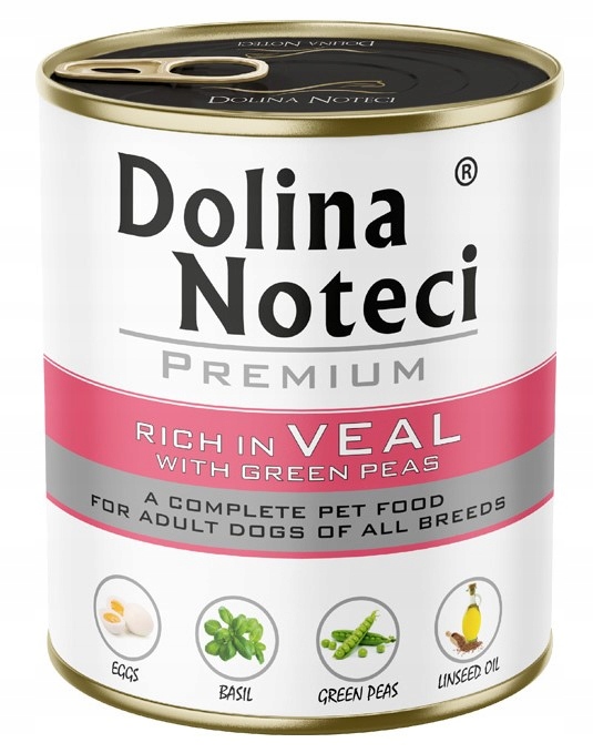 Mokra karma dla psa Dolina Noteci Premium MIX smaków 12x800g