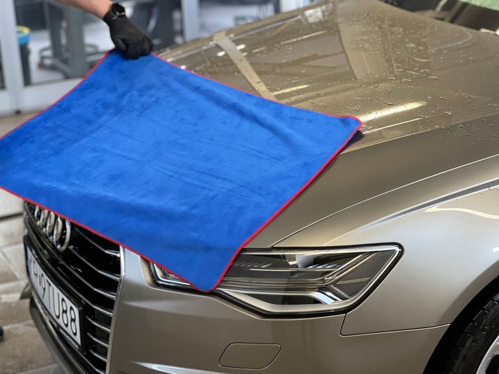 2x FLUFFY MR RAG 90x60 RĘCZNIK Z MIKROFIBRY DO OSUSZANIA XXL + RĘKAWICZKI