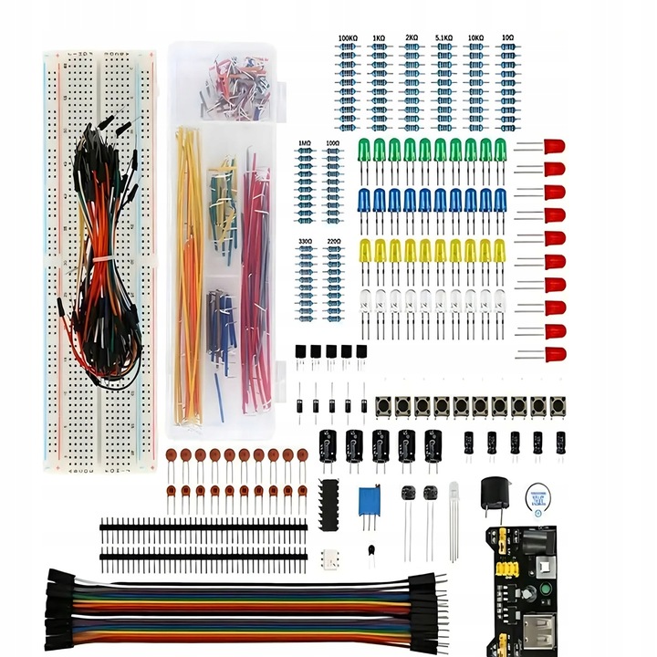 Zestaw Startowy Do Nauki Programowania Komponenty Arduino Uno R3 Z Płytką