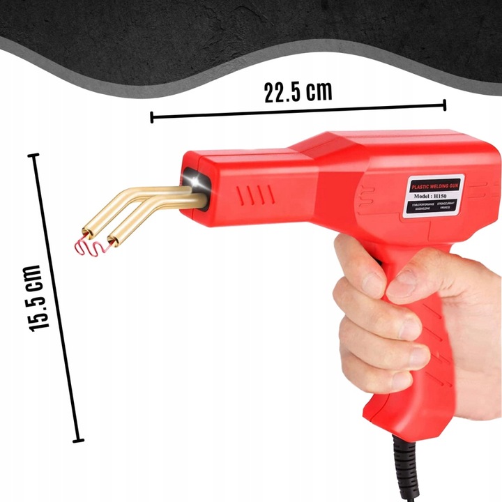 Zestaw Spawarka do Plastiku Zgrzewarka Zszywarka Lutownica do Tworzywa