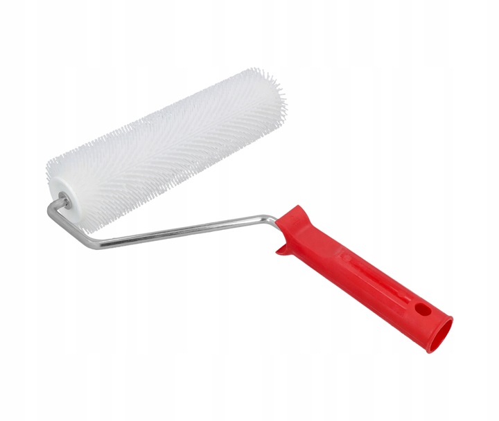 Wałek do odpowietrzania wylewek 25cm Na-Bu | średnica 80mm | igły 13mm