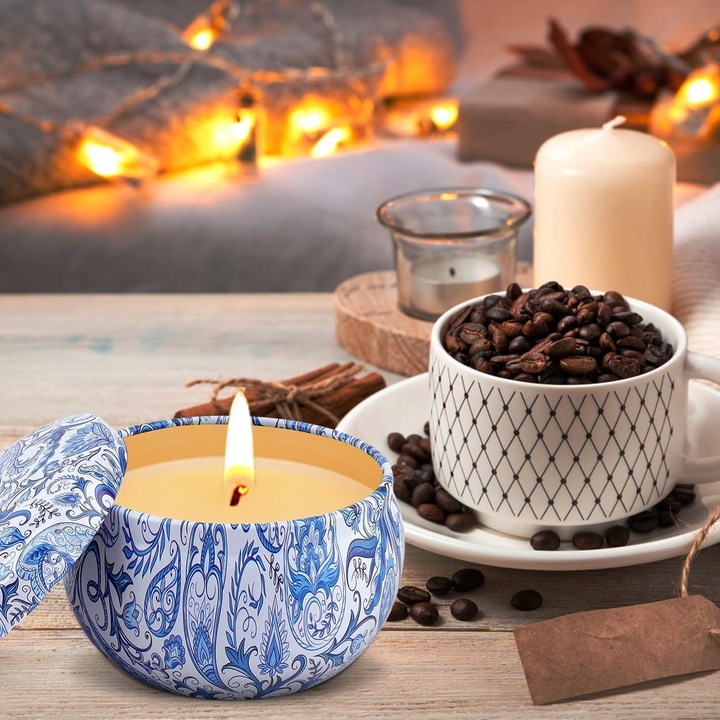 ŚWIECE ZAPACHOWE ZESTAW 12 SZTUK SOJOWE NA PREZENT DLA MAMY BABCI