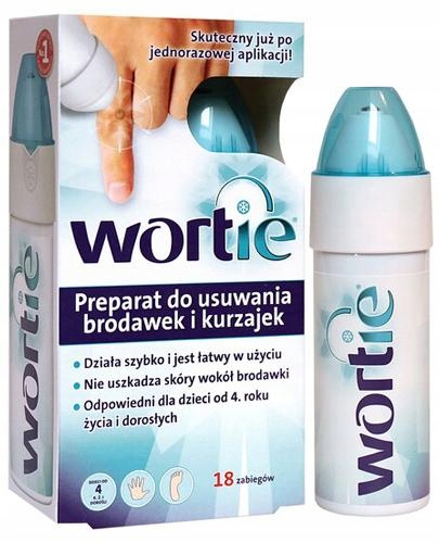 WORTIE Preparat do usuwania brodawek i kurzajek