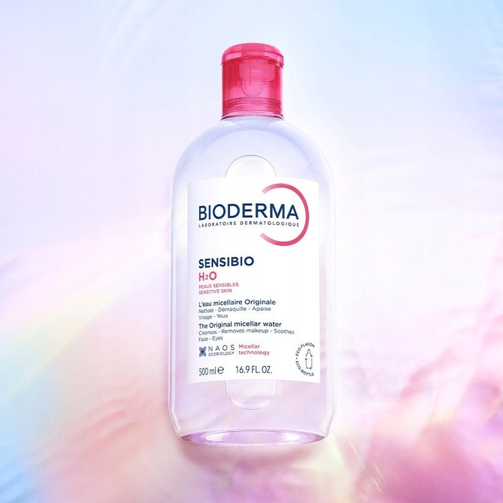 BIODERMA Sensibio H2O płyn woda micelarna do demakijażu twarzy 500ml