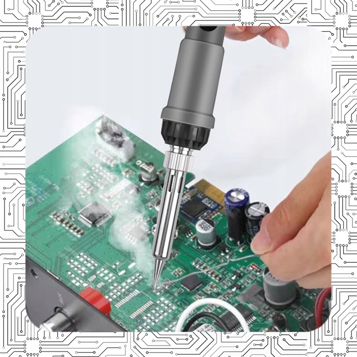 MOCNA LUTOWNICA OPOROWA KOLBOWA LCD STACJA LUTOWNICZA 60W 900M Z