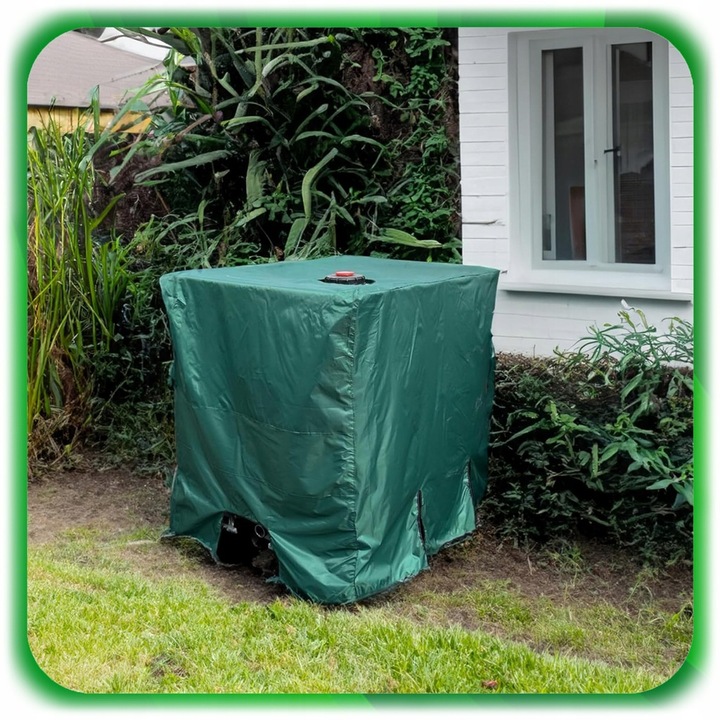 POKROWIEC NA ZBIORNIK MAUZER PLANDEKA OSŁONA 1000L WODĘ DESZCZÓWKĘ