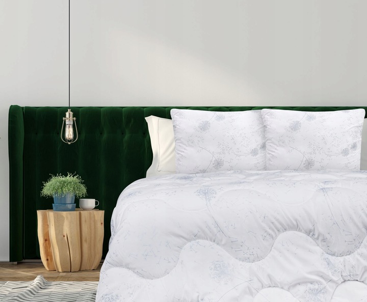 Kołdra CAŁOROCZNA 200x220 + 2xPoduszki 70x80 Ciepła Antyalergiczna z