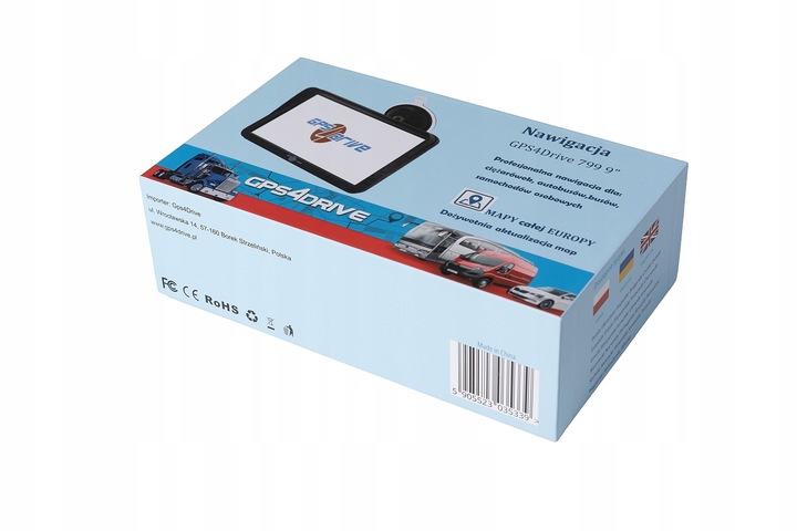 Nawigacja GPS 9" iGO Primo Truck TIR BUS Ciężarówka Autobus Gps4Drive