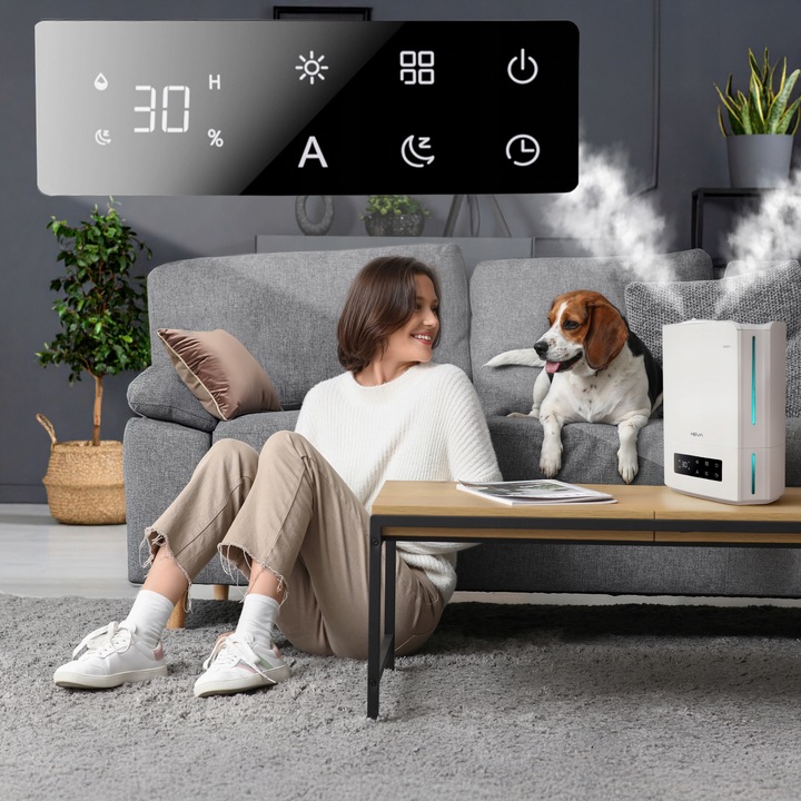 Nawilżacz powietrza ultradźwiękowy dyfuzor zapachowy MILO duży aż 5l