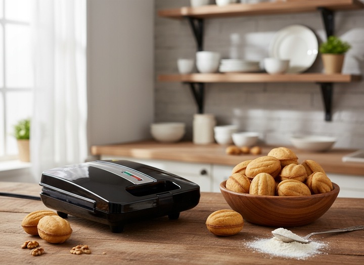 OPIEKACZ DO ORZESZKÓW FORMA NIEPRZYWIERAJĄCA POWŁOKA CIASTEK 24 SZT