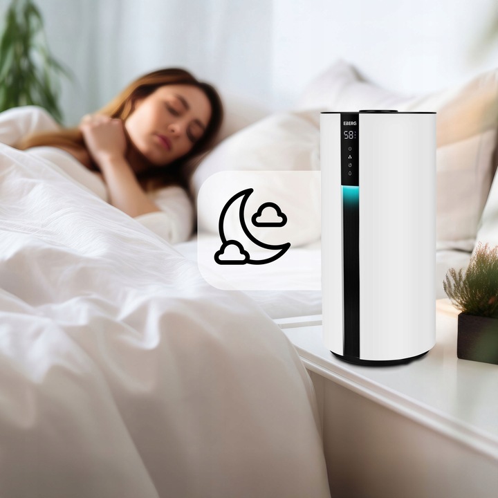 Nawilżacz powietrza dyfuzor HILO aromaterapia 35h pilot lampka LED