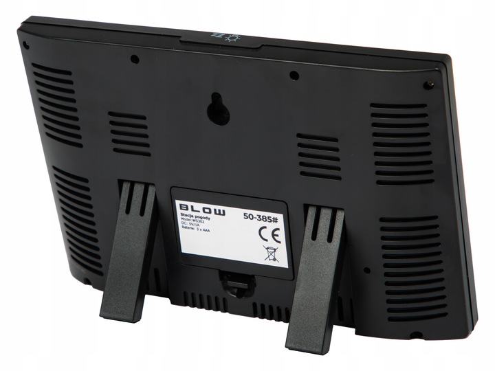 STACJA POGODY POGODOWA WiFi METEO TERMOMETR HIGROMETR ZEGAR ALARM +