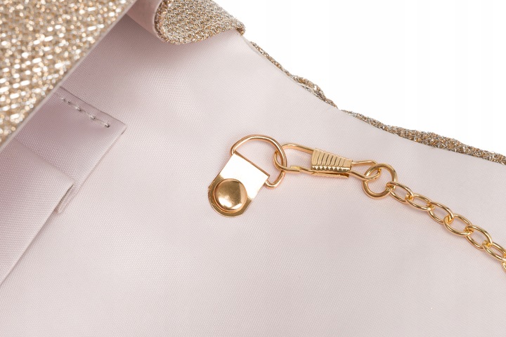 Kopertówka elegancka damska Rovicky wieczorowa na wesele wizytowa na ramię