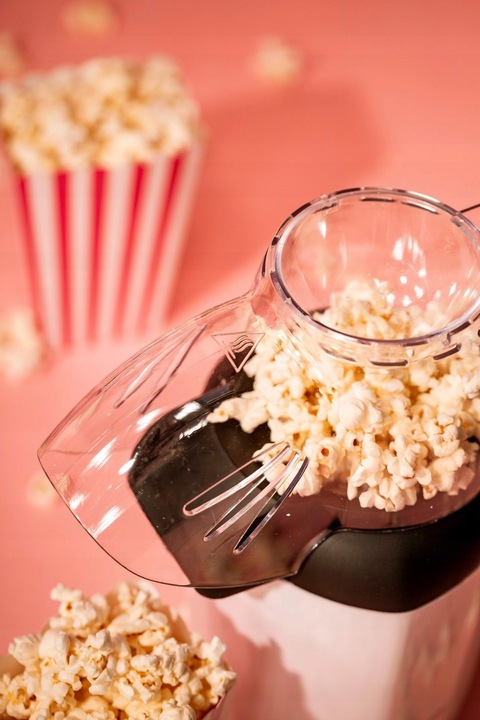 AUTOMAT MASZYNKA MASZYNA DO ROBIENIA POPCORNU KUKURYDZY BEZ TŁUSZCZU