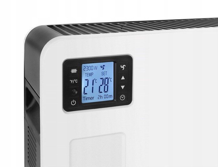 Grzejnik elektryczny Konwektorowy DOTYKOWY PANEL LCD TERMOSTAT PILOT