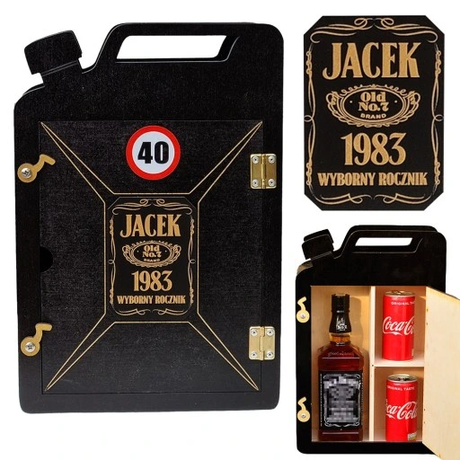 BAREK KANISTER prezent dla faceta mężczyzny taty dziadka na 18-99 urodziny