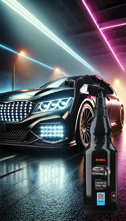 ADBL SYNTHETIC SPRAY WAX Płynny Wosk na Mokro do Lakieru Syntetyczny 500ml