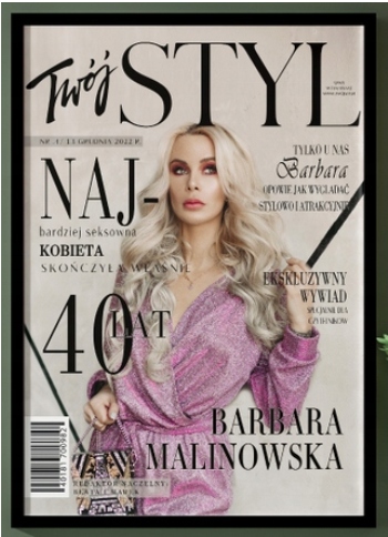 PREZENT na 18, 20, 30, 40, 50, 60 urodziny - OKŁADKA gazety + RAMKA A3