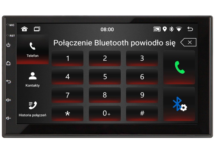 RADIO SAMOCHODOWE 2 DIN WiFi GPS ANDROID AUTO BLUETOOTH USB RDS