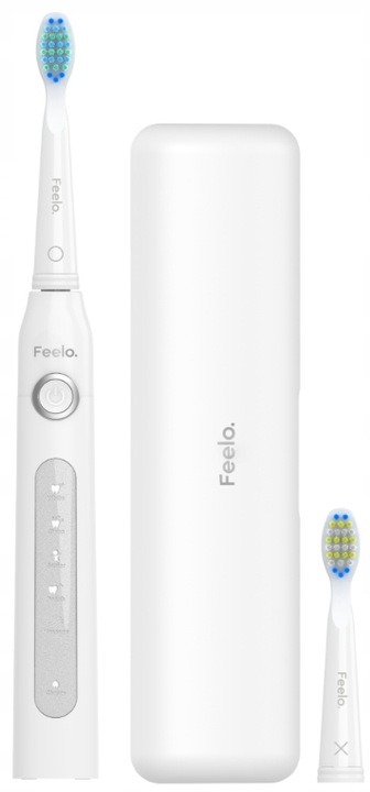 Szczoteczka elektryczna dla dzieci 7+ do zębów FEELO EASY 8 końcówek