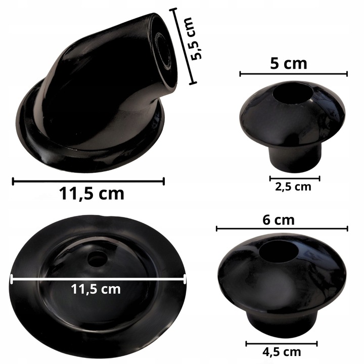 Przepychacz wc udrażniacz rur zlewu pistolet do przepychania toalet kret