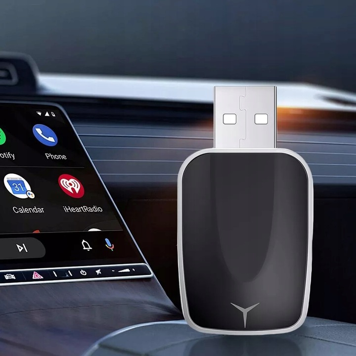ADAPTER MODUŁ CARPLAY ANDROID AUTO BEZPRZEWODOWY WFI BT DLA IOS