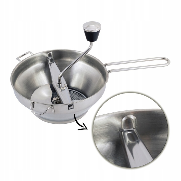 PRZECIERAK do POMIDORÓW warzyw owoców MASZYNKA na passate KAMILLE