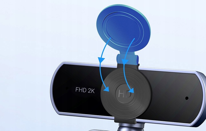 UGREEN KAMERA INTERNETOWA WEBCAM 2K ULTRA HD 4 MP 360° PODWÓJNY MIKROFON