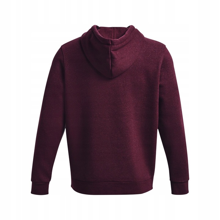 Under Armour Bluza Ua Essential Fleece Hoodie 1373880 Bordowy Loose Fit