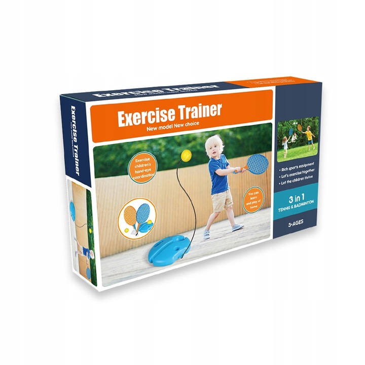 Zestaw dla dzieci do gry badmington i tenisa