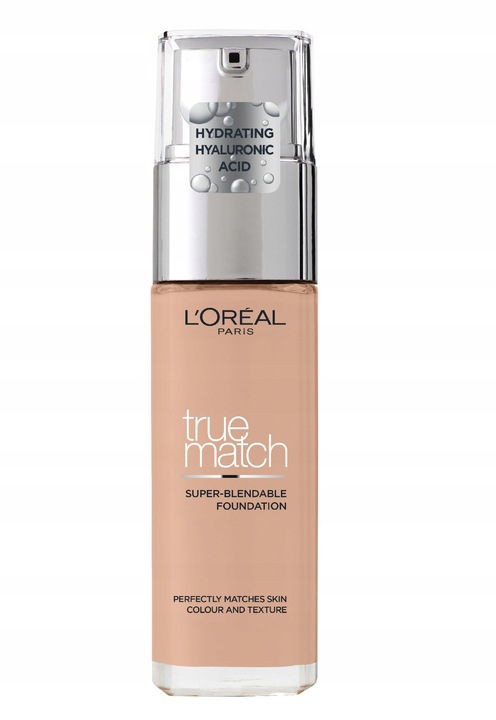 True Match Fluid Do Twarzy Loreal W4 Warm Undertone/Golden Natural 30 ml