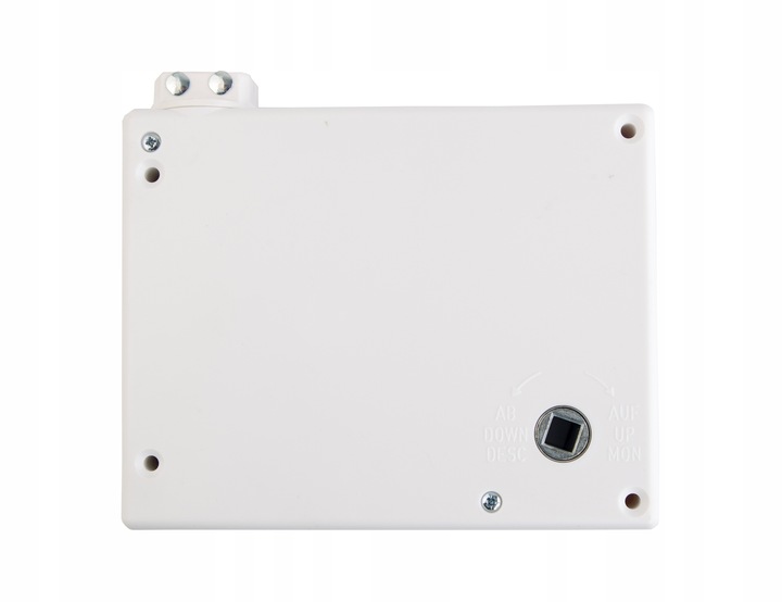 Zwijacz korbowy na linkę biały przekładnia metal