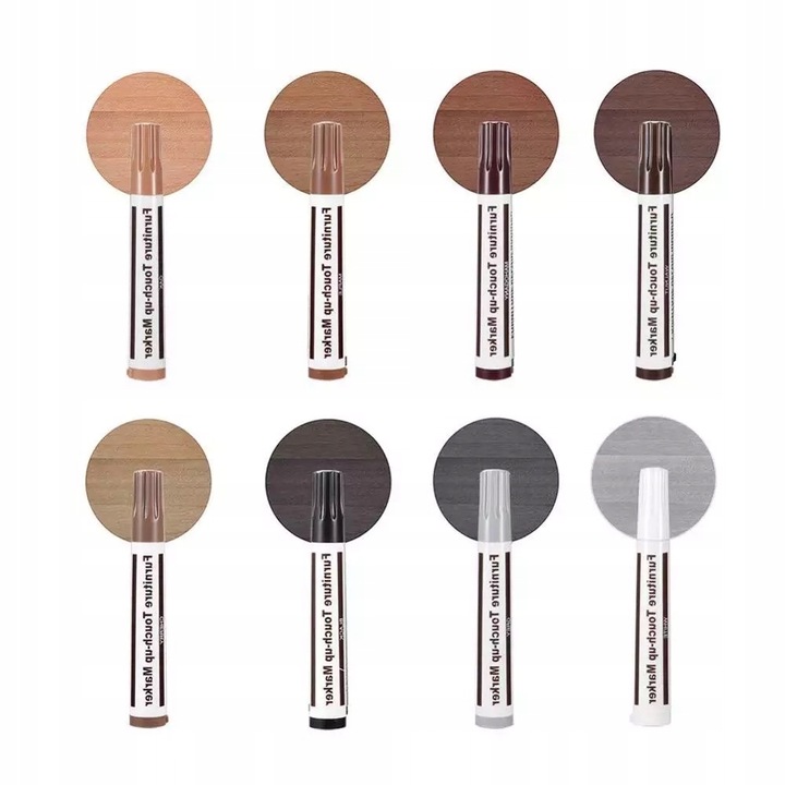 ZESTAW PISAKI DO MEBLI MARKERY NAPRAWCZE WOSK