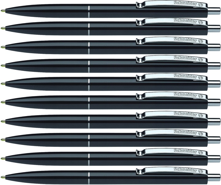 Długopis automatyczny SCHNEIDER K15 M Czarny x10