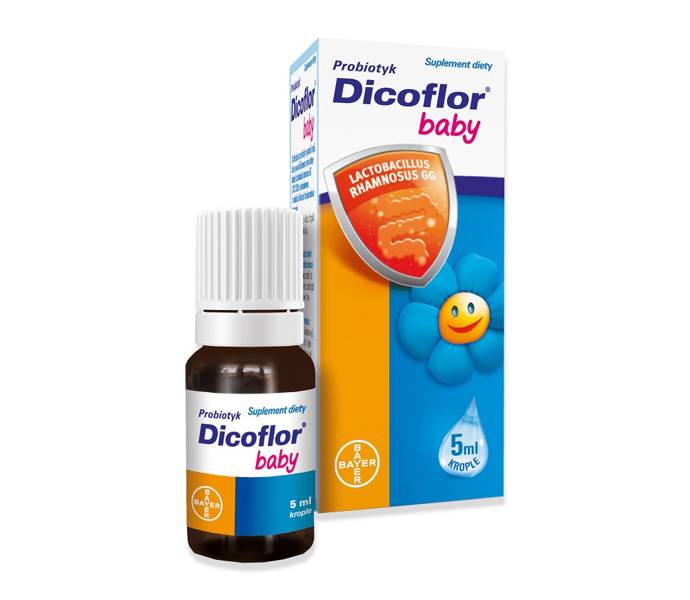 Dicoflor baby krople 5 ml