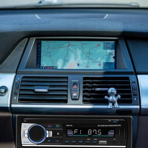 Radio Samochodowe Bluetooth 1Din USB AUX TF Pilot